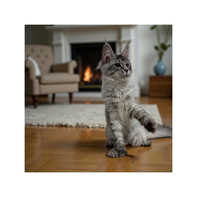 Maine Coon Alva Selena Polydactyl!